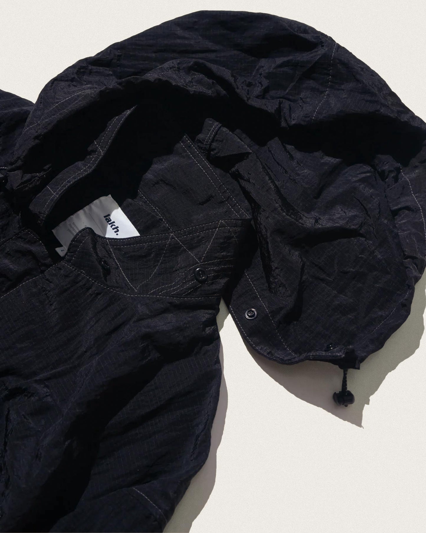 Transparent Ripstop Field Jacket