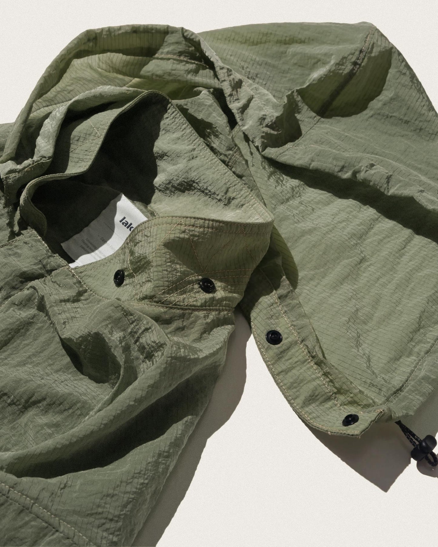 Transparent Ripstop Field Jacket